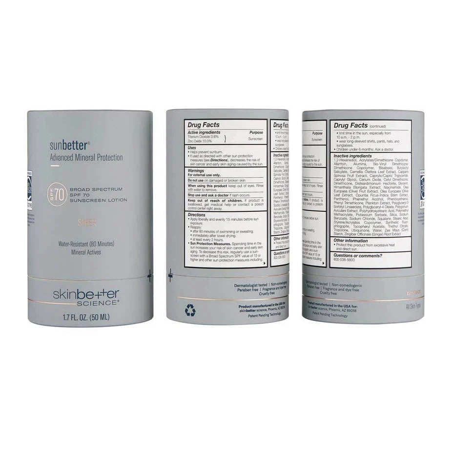Sunbetter Sheer SPF70 Sunscreen Lotion 50ml