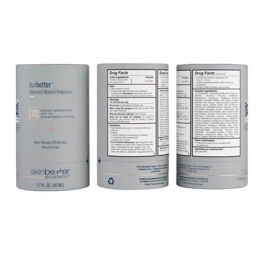 Sunbetter Sheer SPF70 Sunscreen Lotion 50ml